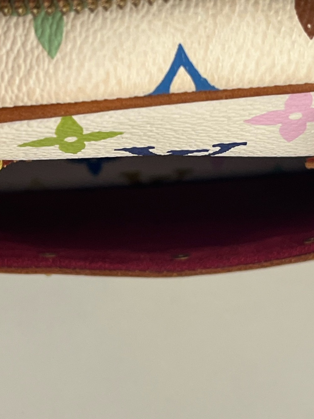 Louis Vuitton x Takashi Murakami Multicolore Trouville - Blanc - Picture 12 of 15